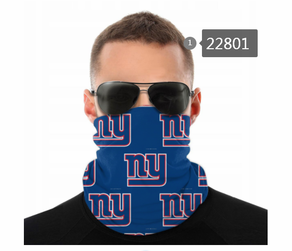 2021 NFL New York Giants 124 Dust mask with filter